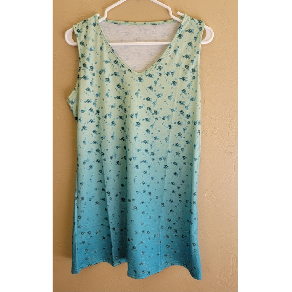 Women's casual Sleeveless V-Neck tank top